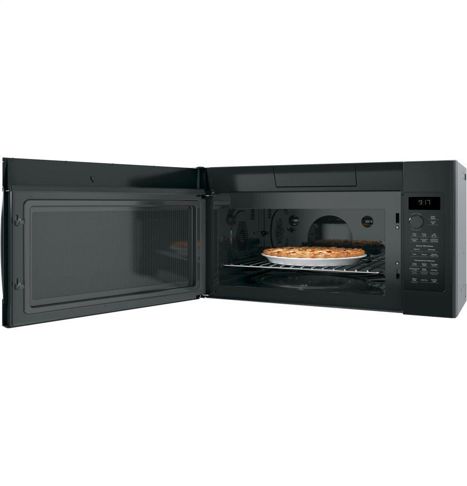 Ge Appliances PVM9179DKWW Ge Profile&#8482; 1.7 Cu. Ft. Convection Over-The-Range Microwave Oven