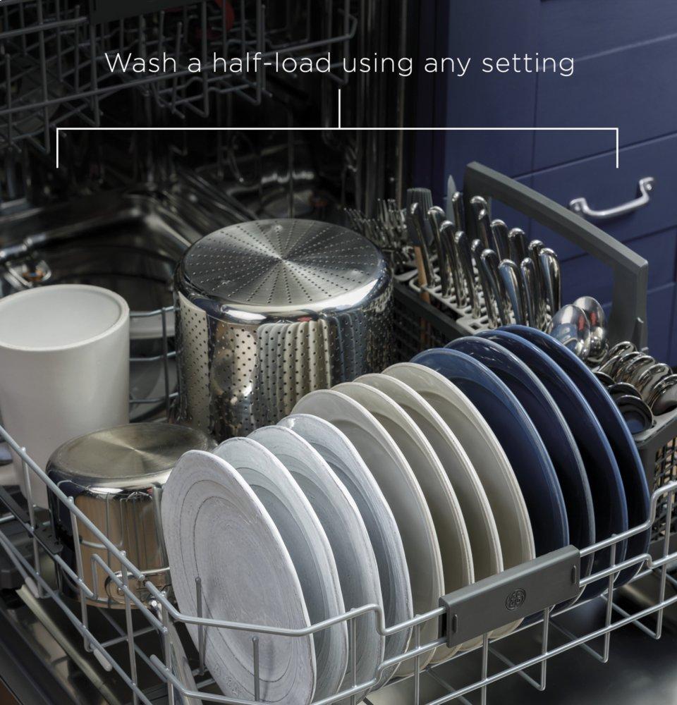 Ge Appliances GDF645SGNBB Ge® Front Control With Stainless Steel Interior Dishwasher With Sanitize Cycle & Dry Boost