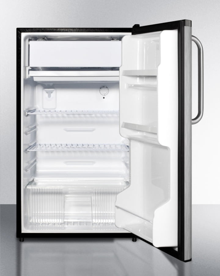 Summit FF433ESSSTB 19" Wide Refrigerator-Freezer