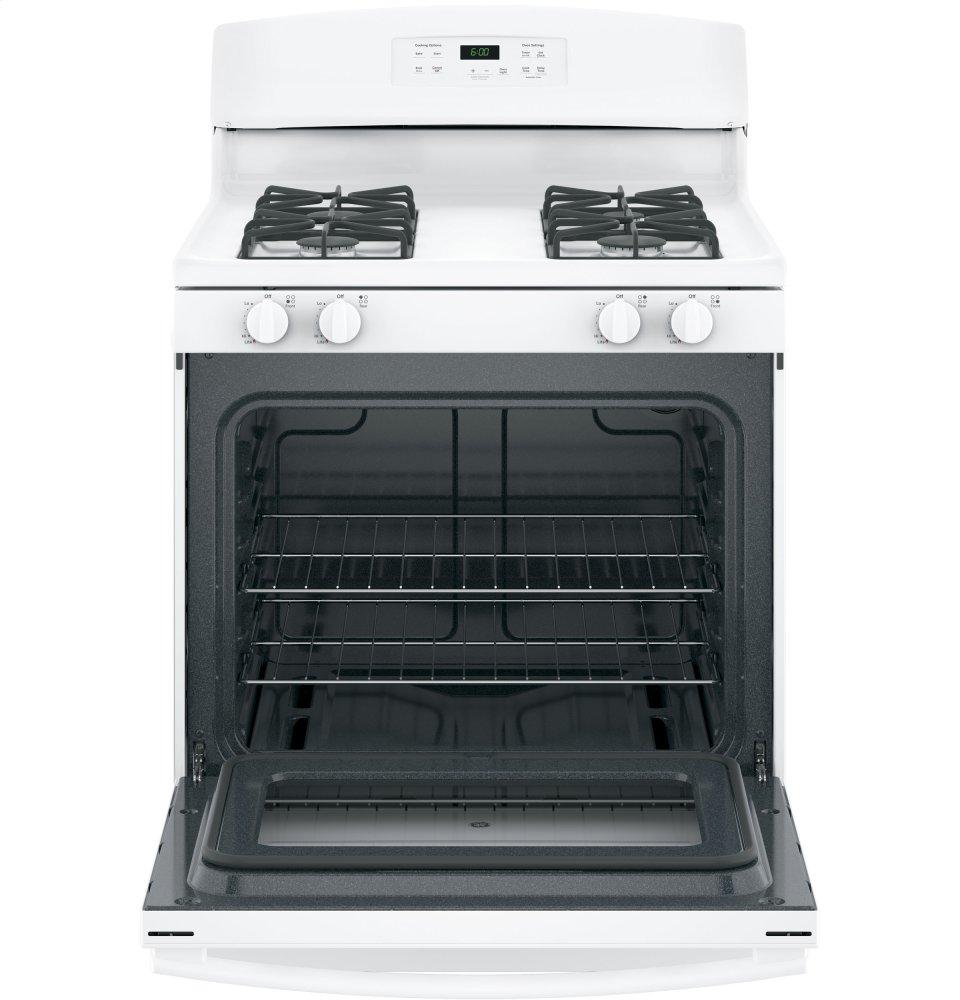 Ge Appliances JGBS60DEKWW Ge® 30" Free-Standing Gas Range