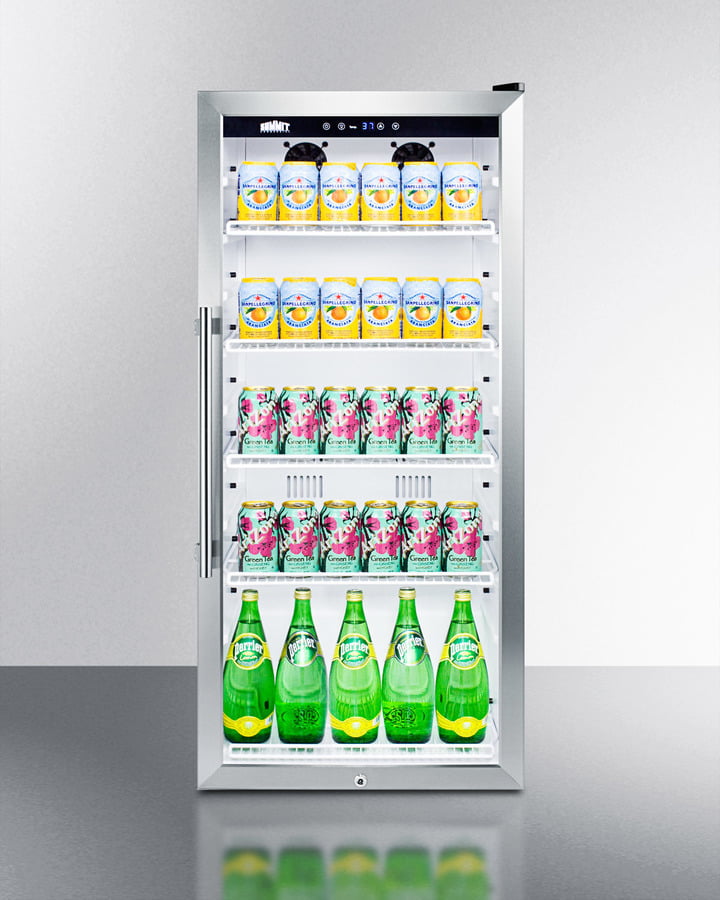 Summit SCR1006CSS 22" Wide Beverage Center