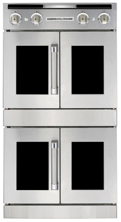 American Range AROFFG230 30" Double French Door