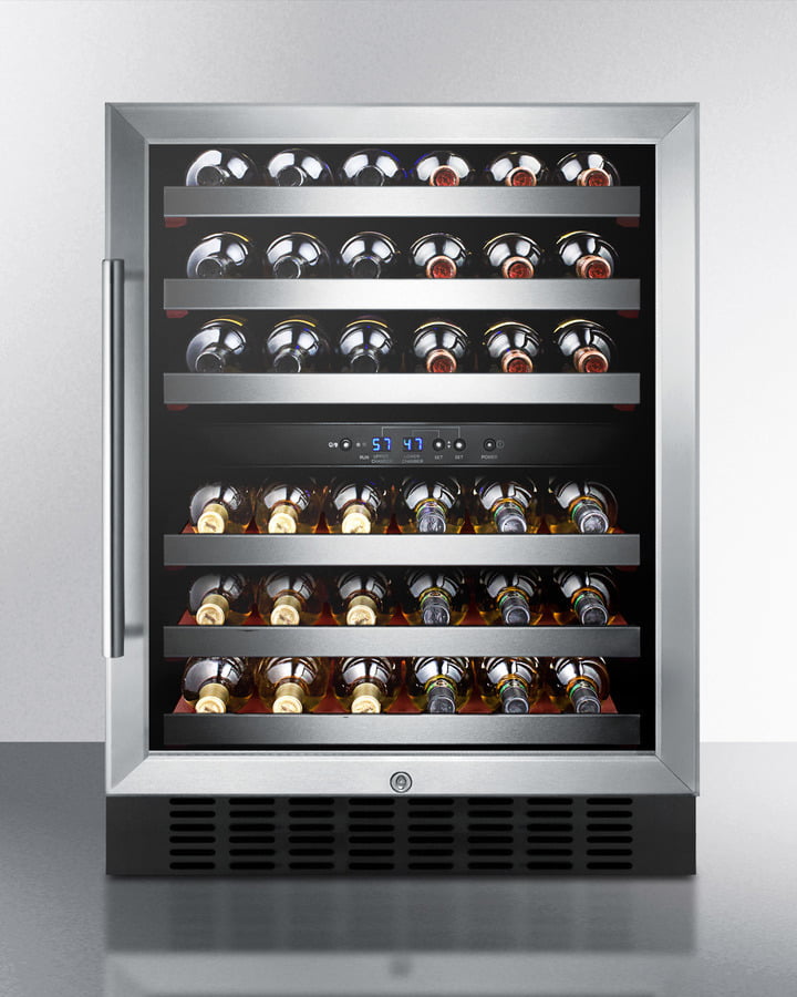 Summit SWC530BLBIST 24" Wide Built-In Wine Cellar