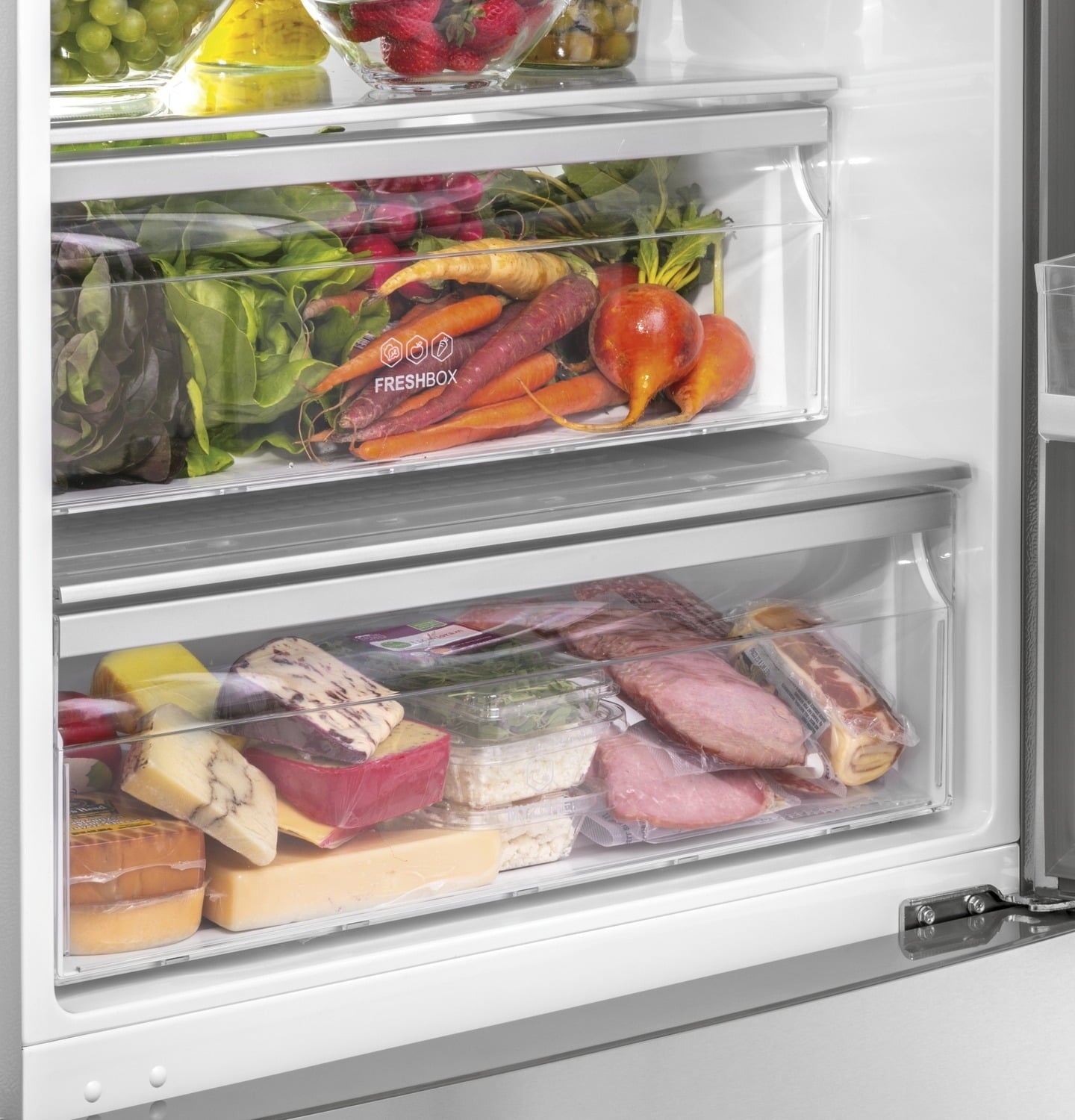 Haier HRB15N3BGS 15 Cu. Ft. Bottom Freezer Refrigerator