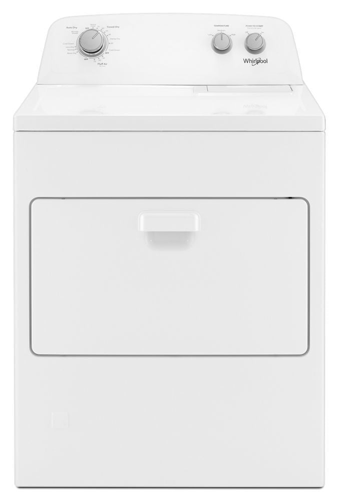 Whirlpool WGD4850HW 7.0 Cu. Ft. Top Load Gas Dryer With Autodry Drying System