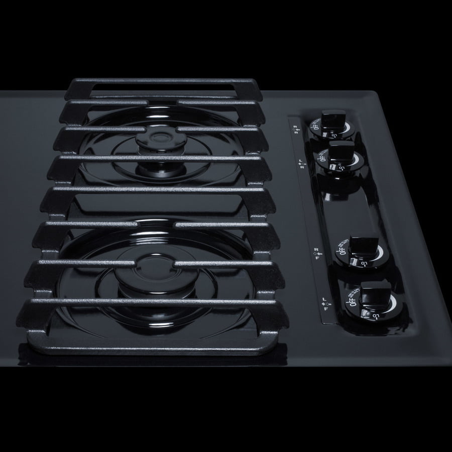 Summit TTL033S 24" Wide 4-Burner Gas Cooktop