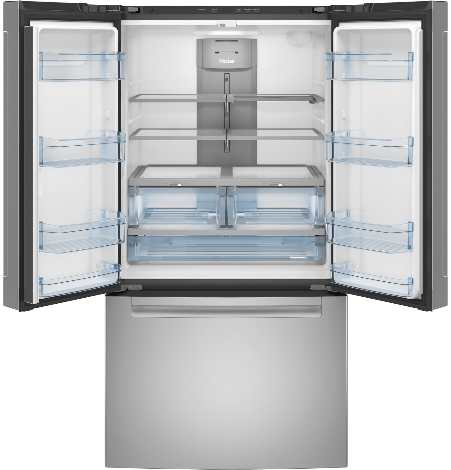 Haier QNE27JSMSS Energy Star® 27.0 Cu. Ft. French-Door Refrigerator