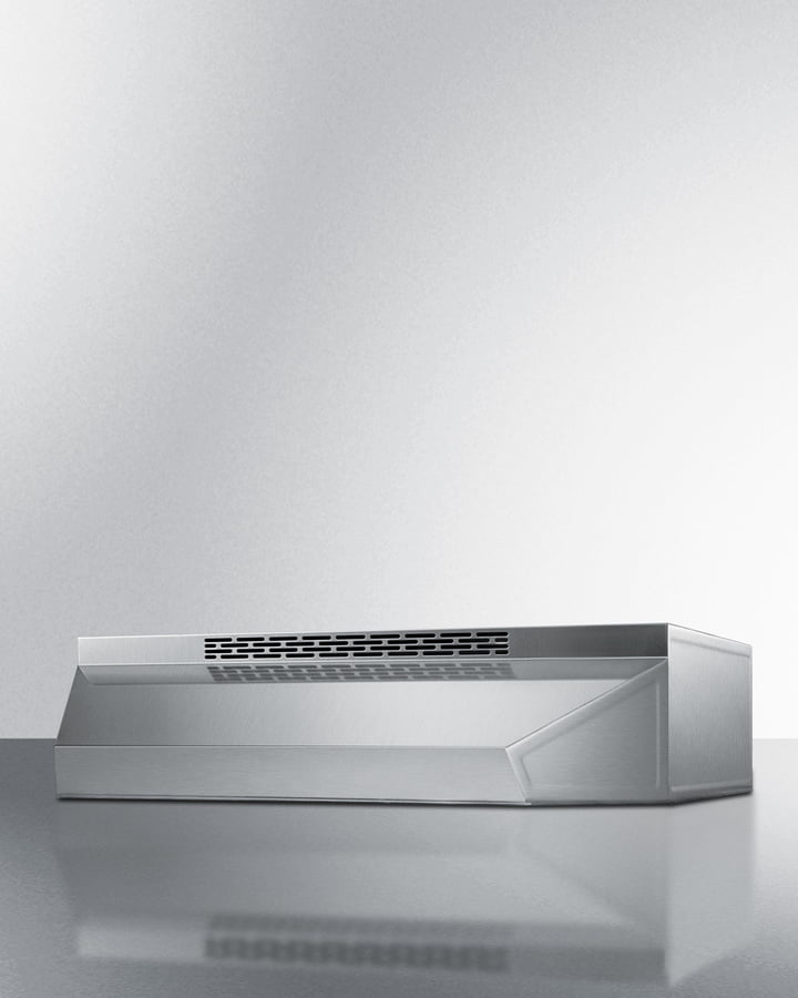 Summit ADAH1730SS 30" Under Cabinet Ductless Range Hood, Ada Compliant