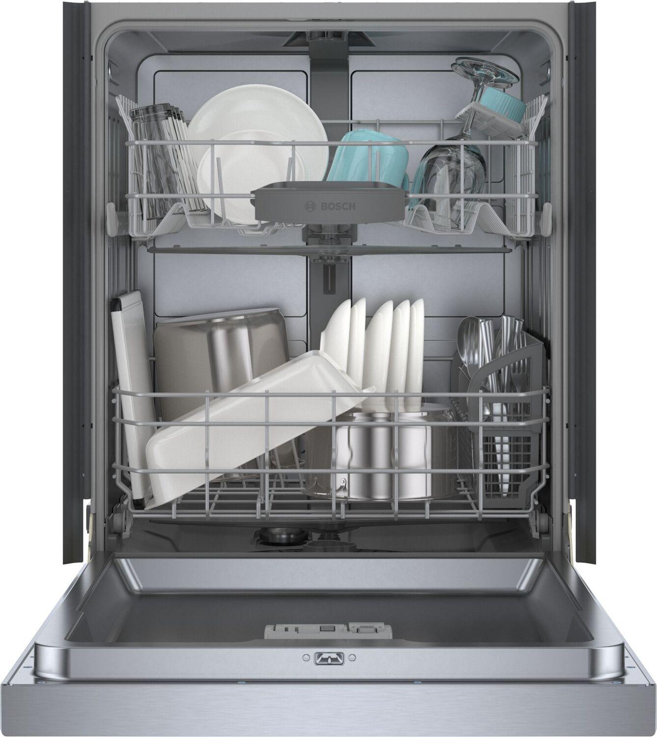 Bosch SHE3AEM5N 100 Series Dishwasher 24" Stainless Steel