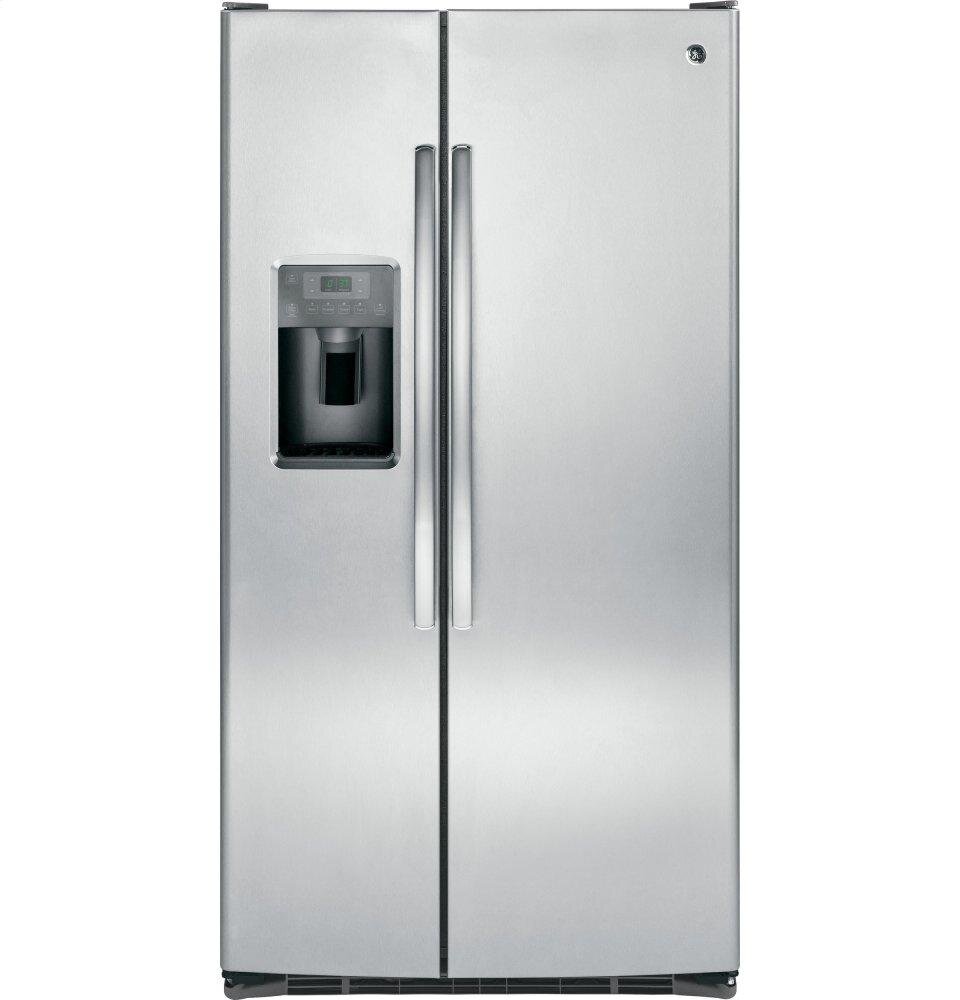 Ge Appliances GSE25GSHSS Ge® Energy Star® 25.3 Cu. Ft. Side-By-Side Refrigerator