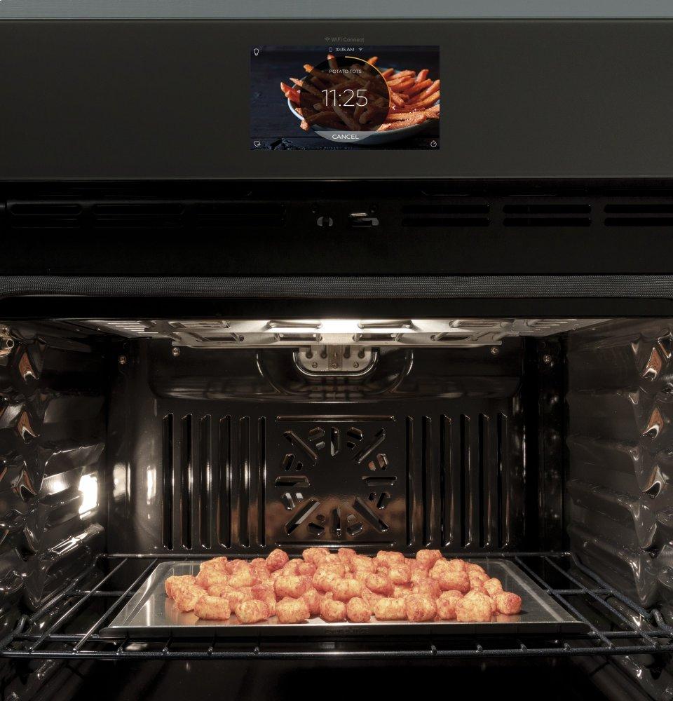 Ge Appliances PTS7000BNTS Ge Profile&#8482; 30" Smart Built-In Convection Single Wall Oven With No Preheat Air Fry And Precision Cooking