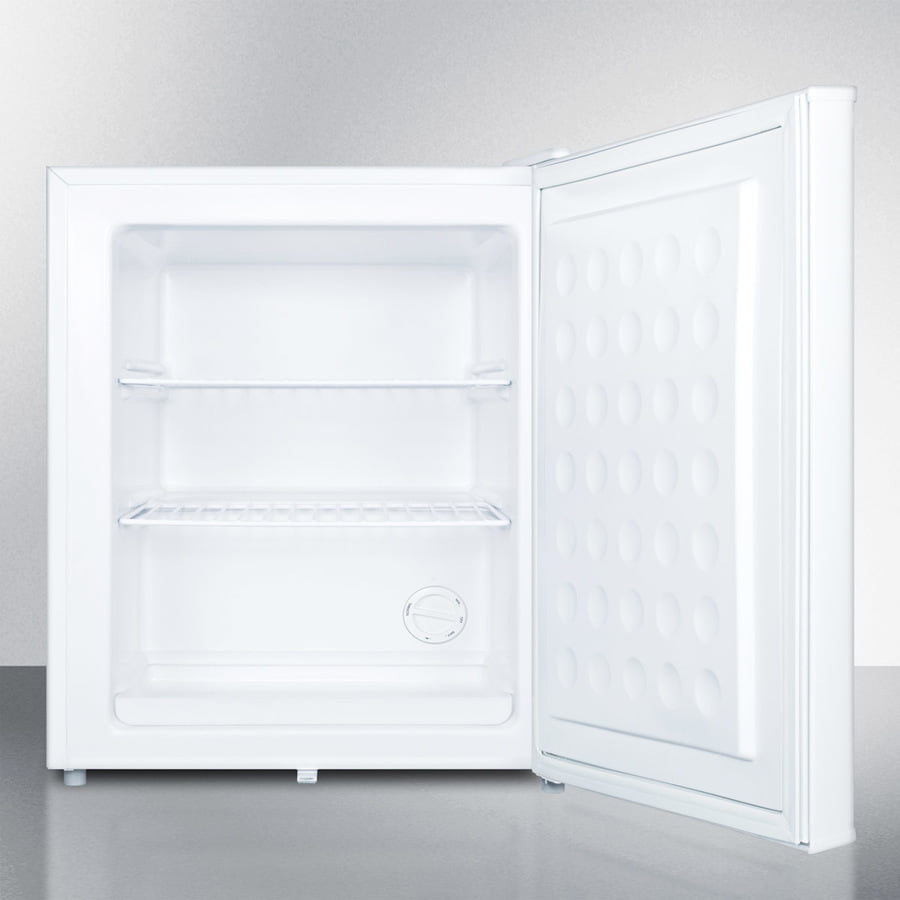 Summit FS30LMED Compact Manual Defrost All-Freezer For Medical/General Purpose Use, With Alarm, Hospital Grade Cord, External Thermometer And Lock