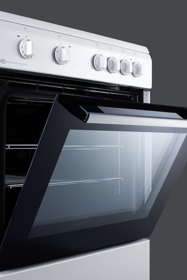 Summit CLRE24WH 24" Wide Smooth Top Electric Range