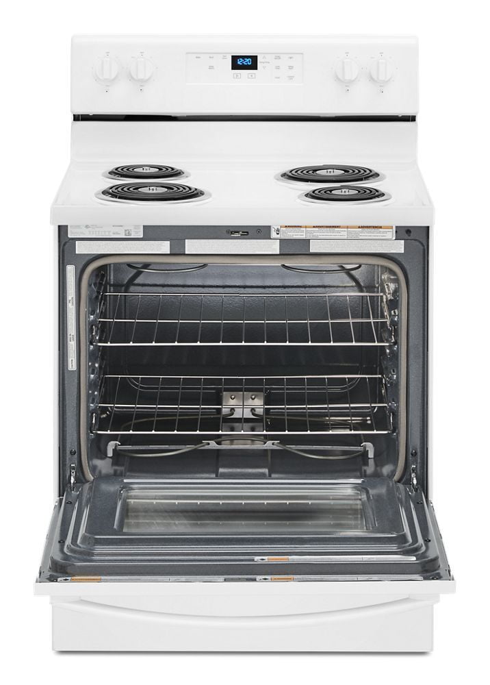 Whirlpool WFC315S0JW 4.8 Cu. Ft. Whirlpool® Electric Range With Keep Warm Setting