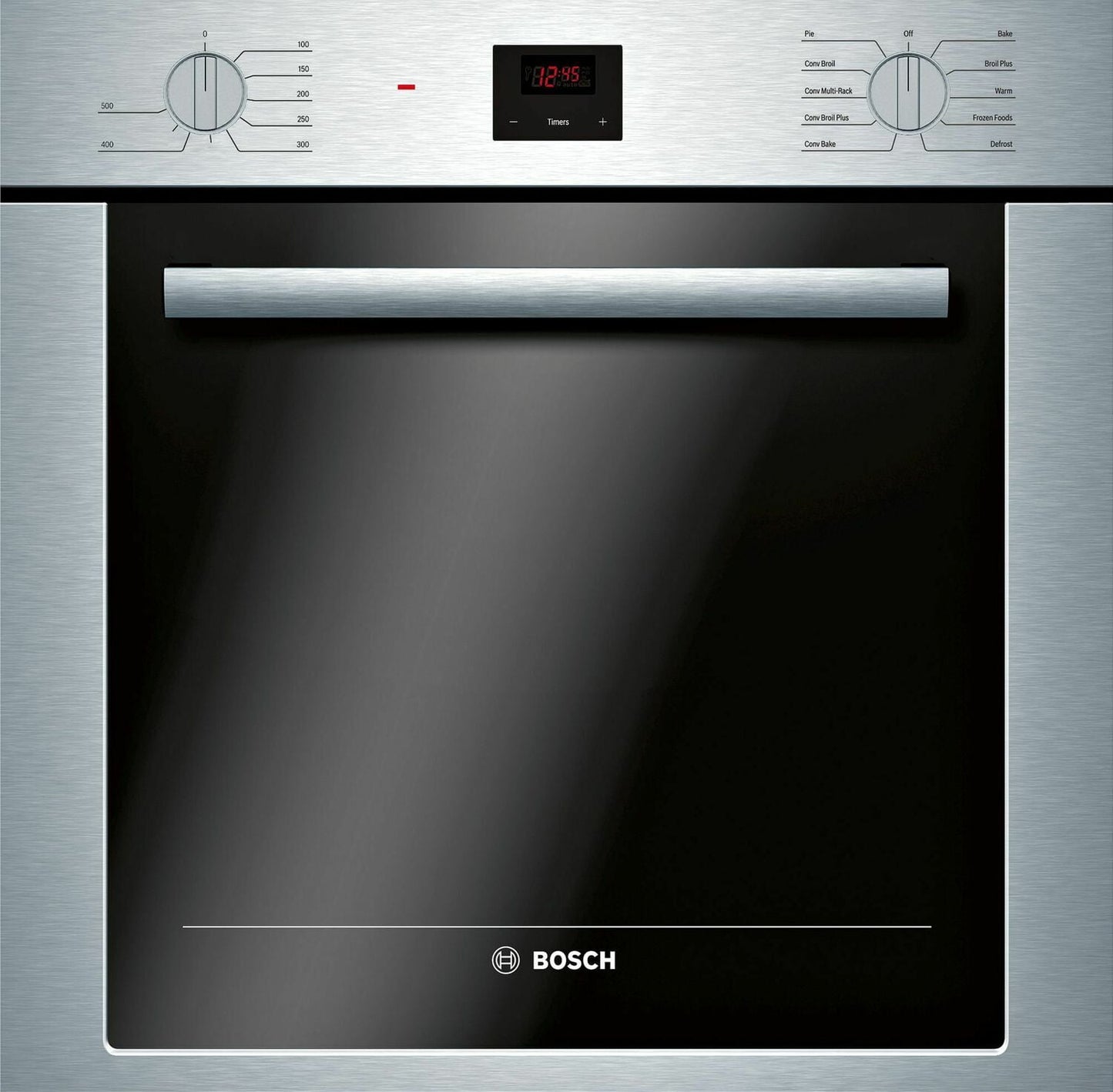 Bosch HBE5453UC 500 Series Single Wall Oven 24'' Stainless Steel Hbe5453Uc