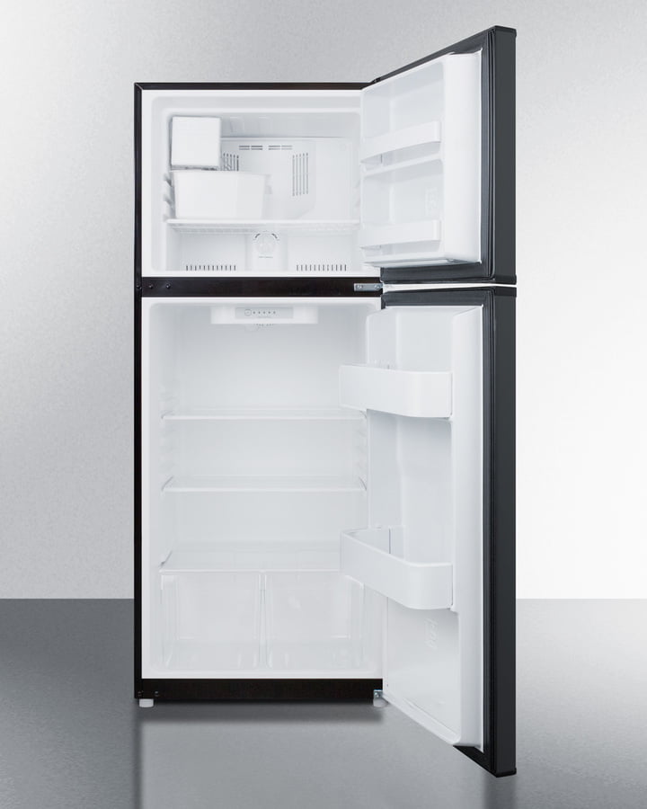 Summit FF1072BIM 24" Wide Top Mount Refrigerator-Freezer With Icemaker