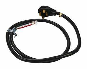 Amana 8171381RC Electric Dryer Power Cord - Black