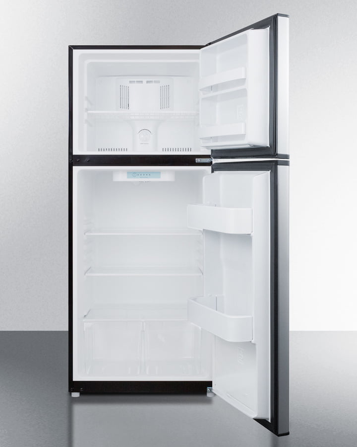 Summit FF1073SS 24" Wide Top Mount Refrigerator-Freezer