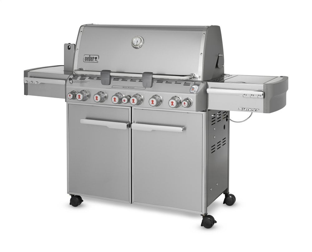 Weber 7370001 Summit® S-670&#8482; Lp Gas Grill - Stainless Steel