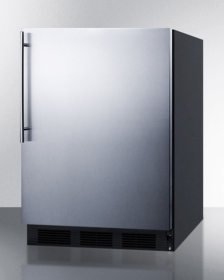 Summit FF63BKSSHV 24" Wide All-Refrigerator