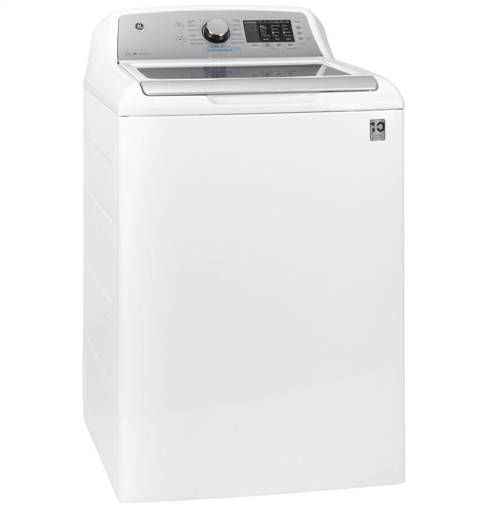 Ge Appliances GTW725BSNWS Ge® 4.6 Cu. Ft. Capacity Washer With Sanitize W/Oxi And Flexdispense&#8482;