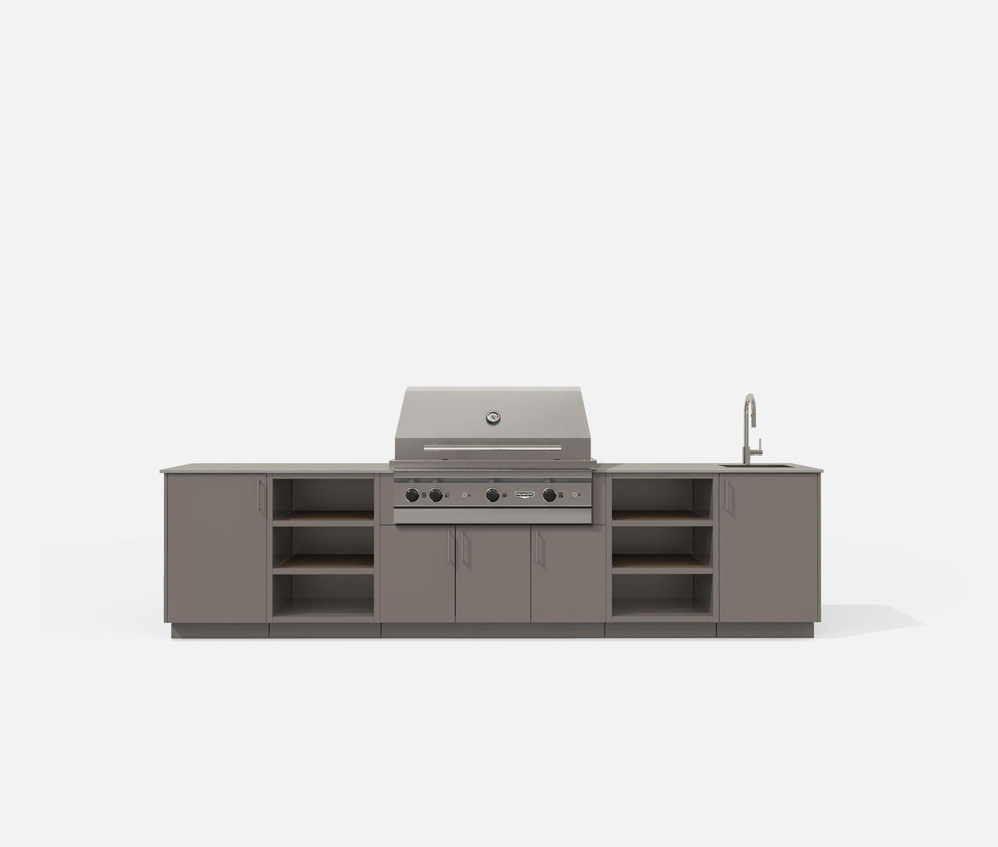 Urban Bonfire CSTRATUS42CLAY Stratus 42 Outdoor Kitchen (Clay)GRILL SOLD SEPARATELY