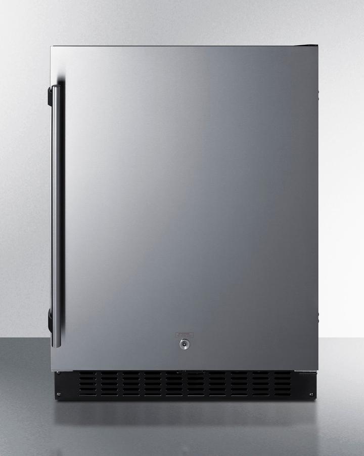 Summit ASDS2413 24" Wide Built-In All-Refrigerator, Ada Compliant