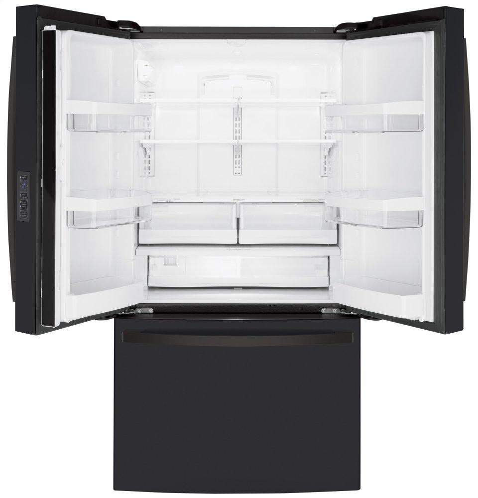 Ge Appliances GWE23GENDS Ge® Energy Star® 23.1 Cu. Ft. Counter-Depth French-Door Refrigerator