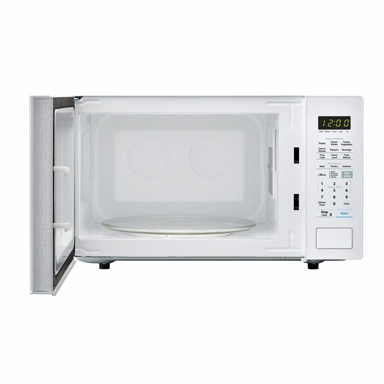 Sharp SMC1441CW 1.4 Cu. Ft. 1000W Sharp White Countertop Microwave Oven