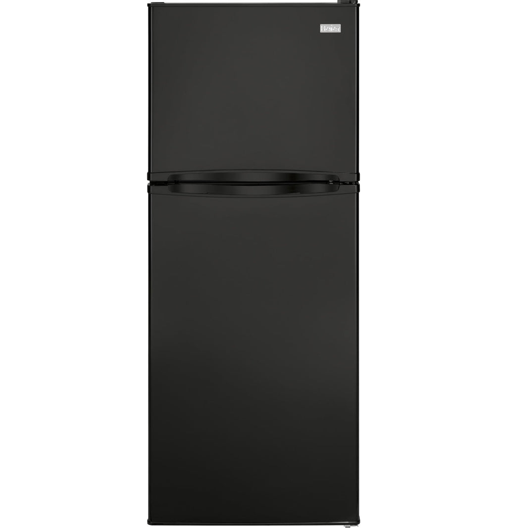 Haier - 9.8 Cu. Ft. Top-Freezer Refrigerator - Stainless steel