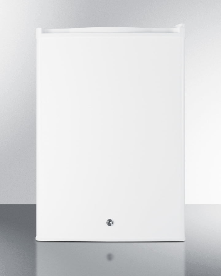 Summit FF31L7 Commercially Approved Countertop All-Refrigerator In White With Digital Thermostat