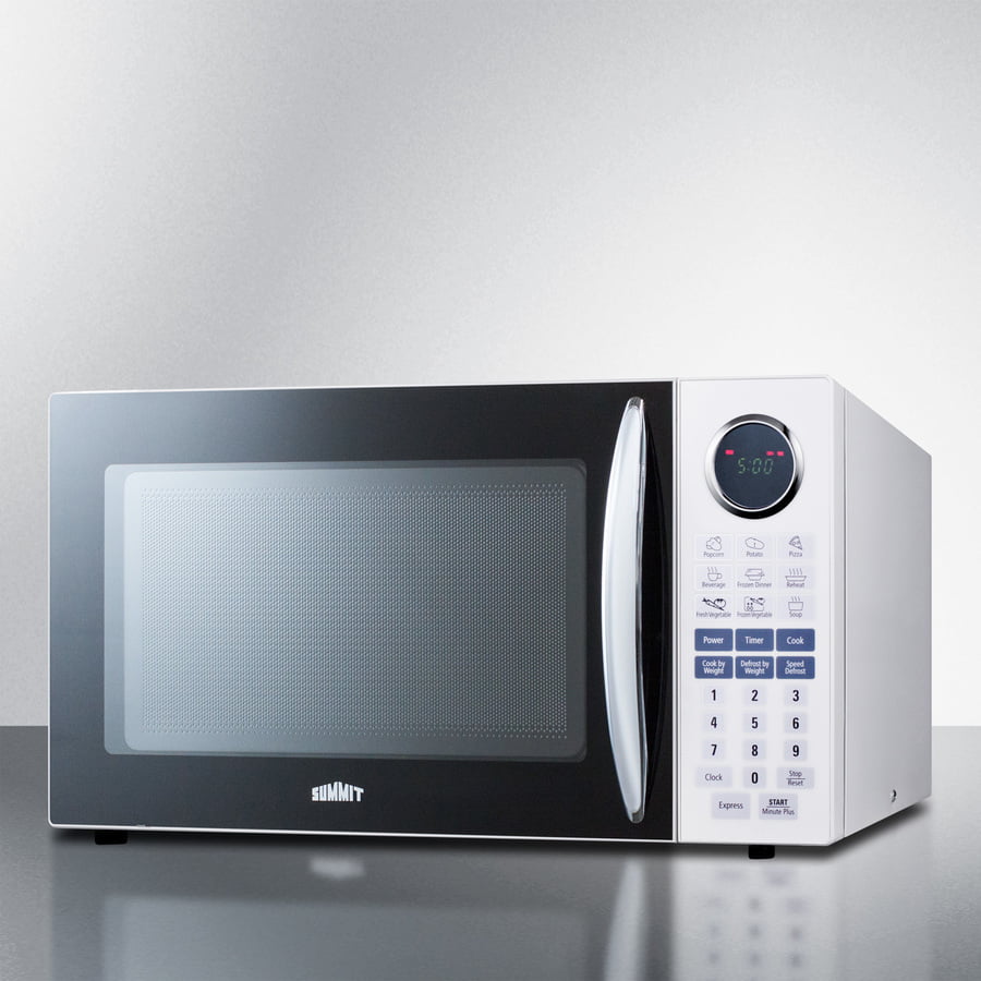 Summit SM1102WH Large 1000W Microwave In White Finish; Replaces Sm1100W