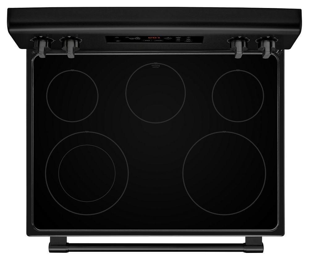 Maytag MER6600FB 30-Inch Wide Electric Range With Shatter-Resistant Cooktop - 5.3 Cu. Ft.