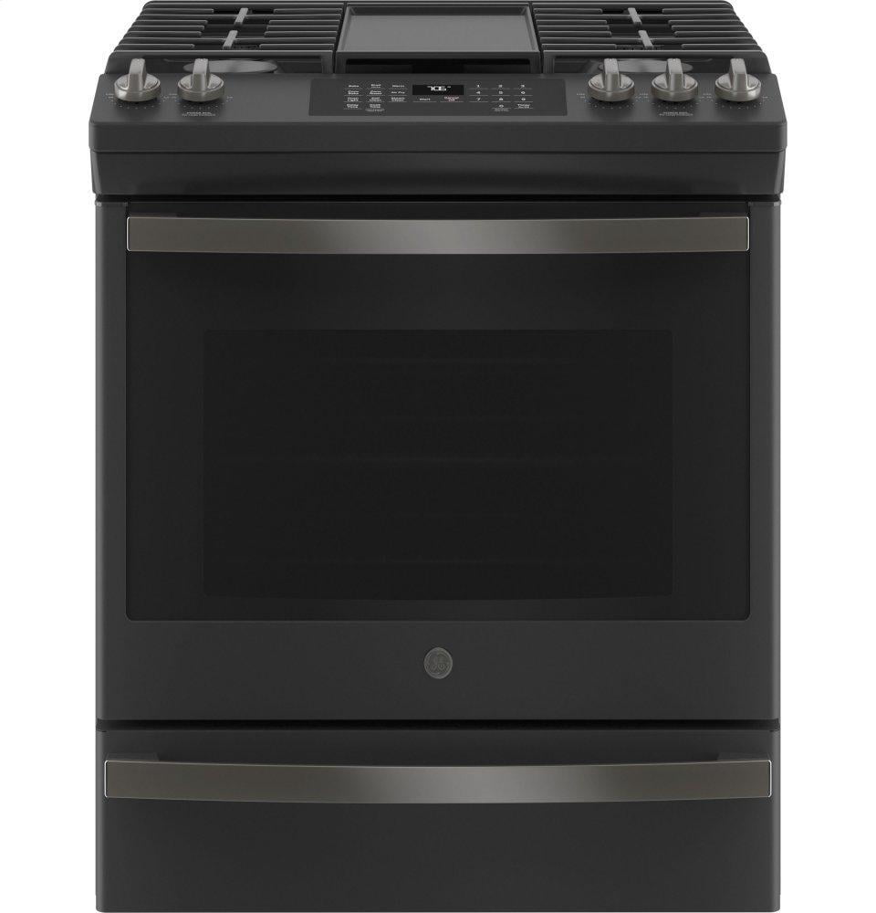 Ge Appliances JGS760FPDS Ge® 30" Slide-In Front-Control Convection Gas Range With No Preheat Air Fry