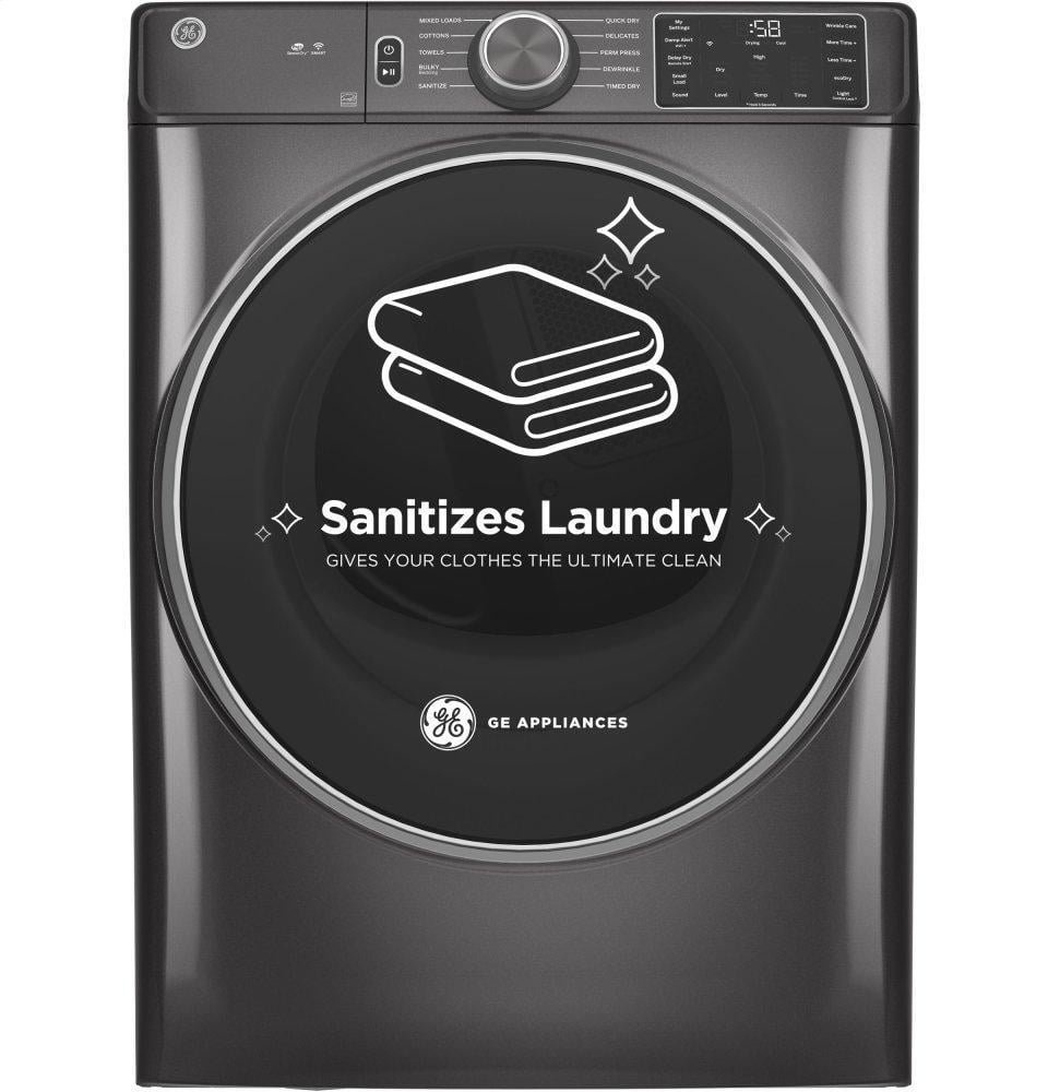 Ge Appliances GFD55GSPNDG Ge® 7.8 Cu. Ft. Capacity Smart Front Load Gas Dryer With Sanitize Cycle