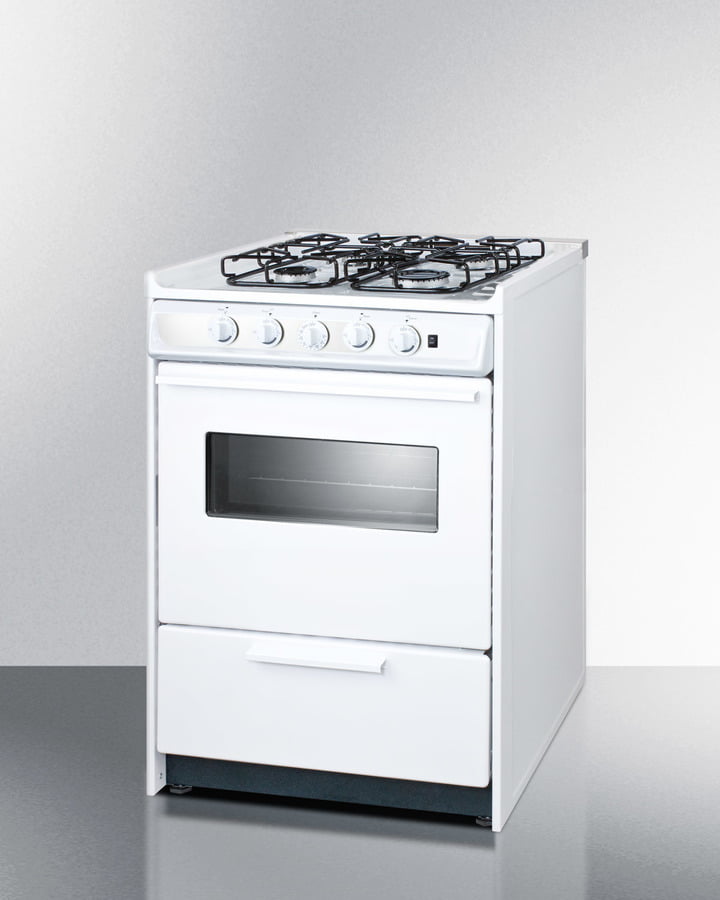 Summit WTM6107RSW 24" Wide Gas Range