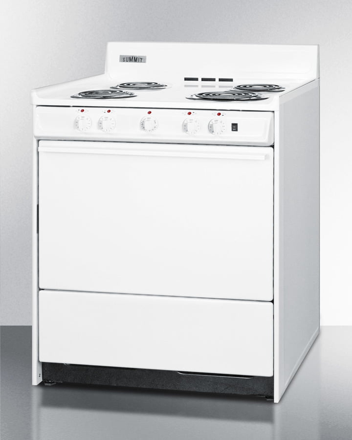 Summit WEM2171Q 30" Wide Electric Coil Top Range