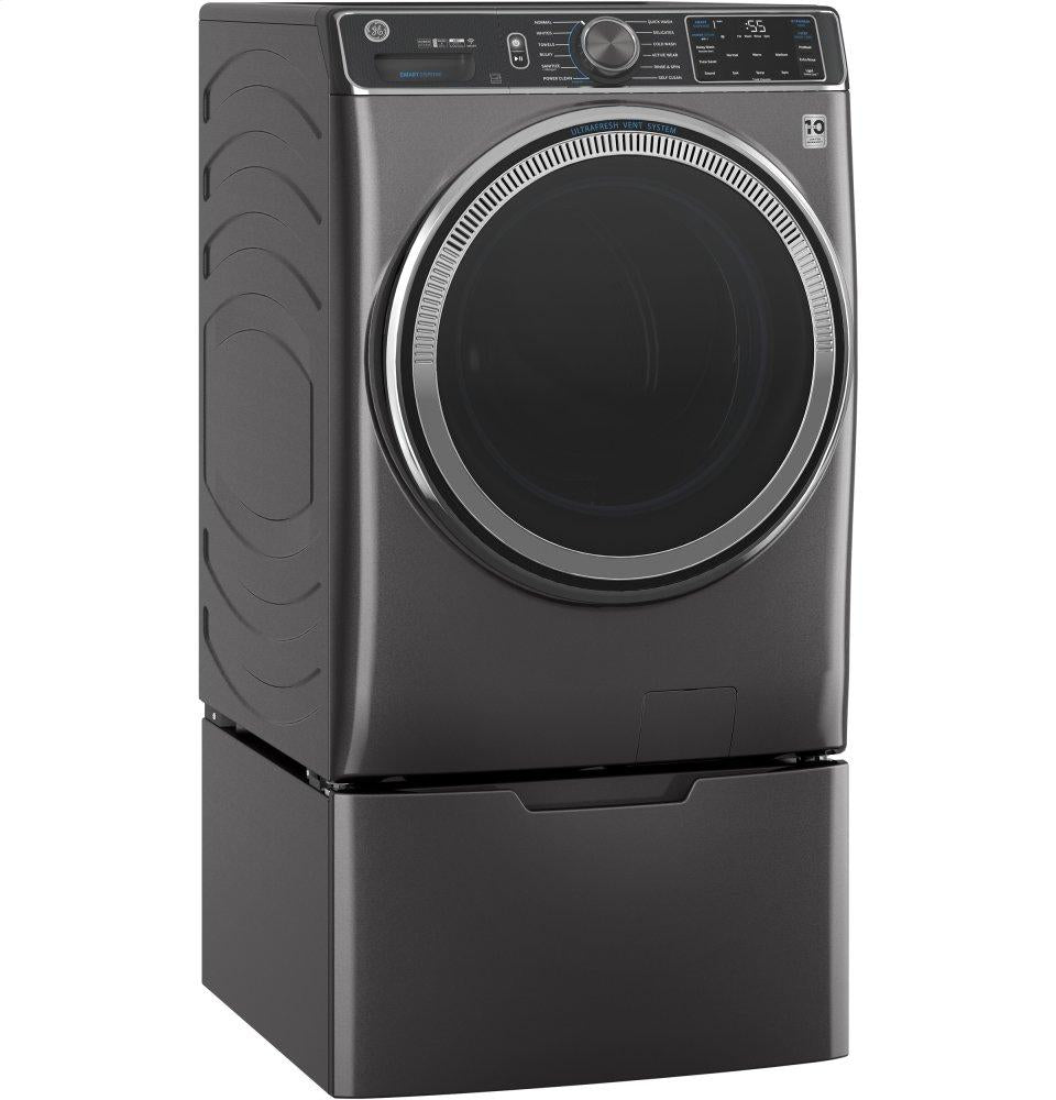 Ge Appliances GFW850SPNDG Ge® 5.0 Cu. Ft. Capacity Smart Front Load Energy Star® Steam Washer With Smartdispense&#8482; Ultrafresh Vent System With Odorblock&#8482; And Sanitize + Allergen