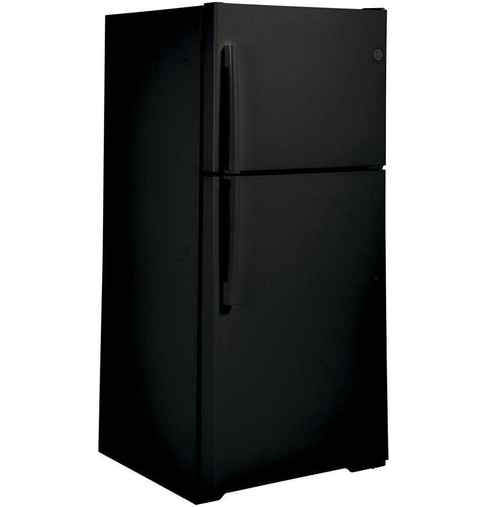 Ge Appliances GTE19DTNRBB Ge® Energy Star® 19.2 Cu. Ft. Top-Freezer Refrigerator