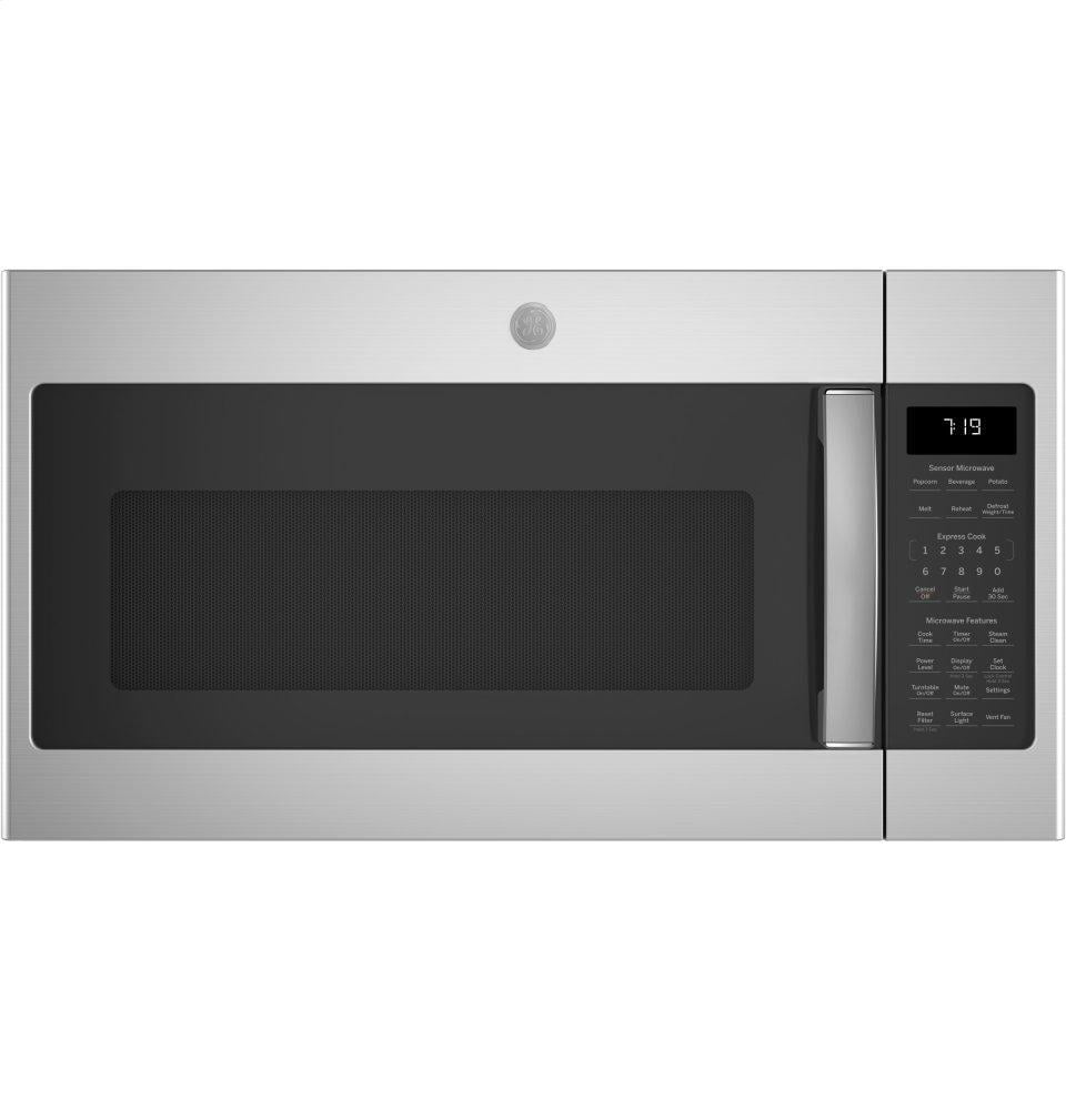 Ge Appliances JNM7196SKSS Ge® 1.9 Cu. Ft. Over-The-Range Sensor Microwave Oven With Recirculating Venting