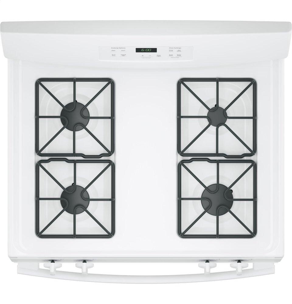 Ge Appliances JGBS60DEKWW Ge® 30" Free-Standing Gas Range