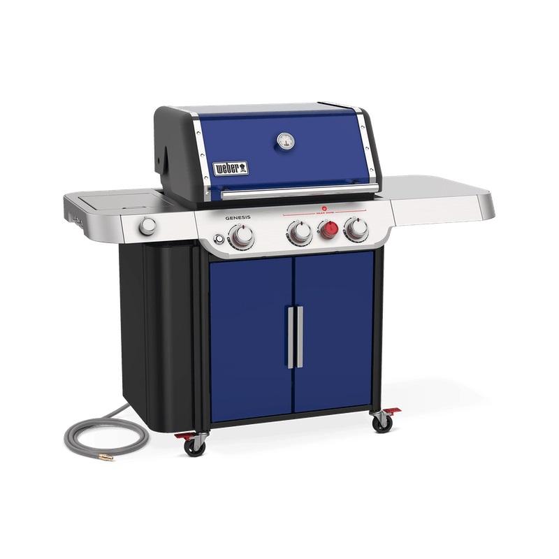 Weber 37480001 Genesis E-335 Gas Grill - Deep Ocean Blue Natural Gas