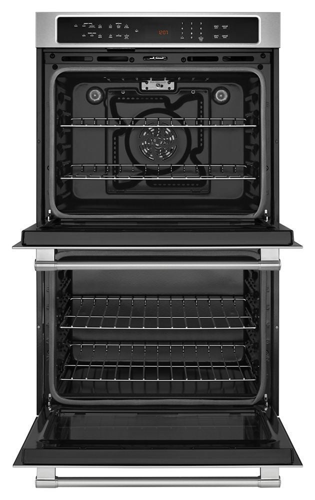 Maytag MEW9627FZ 27-Inch Wide Double Wall Oven With True Convection - 8.6 Cu. Ft.