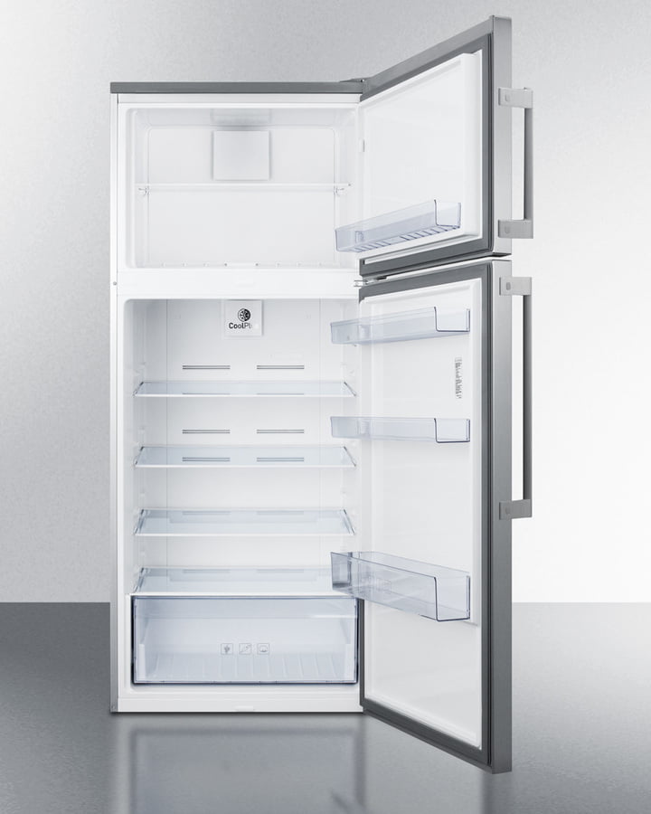 Summit FF1511SS 28" Wide Top Mount Refrigerator-Freezer