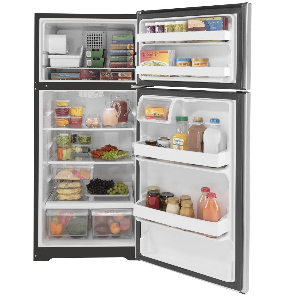 Ge Appliances GIE17GSNRSS Ge® Energy Star® 16.6 Cu. Ft. Top-Freezer Refrigerator