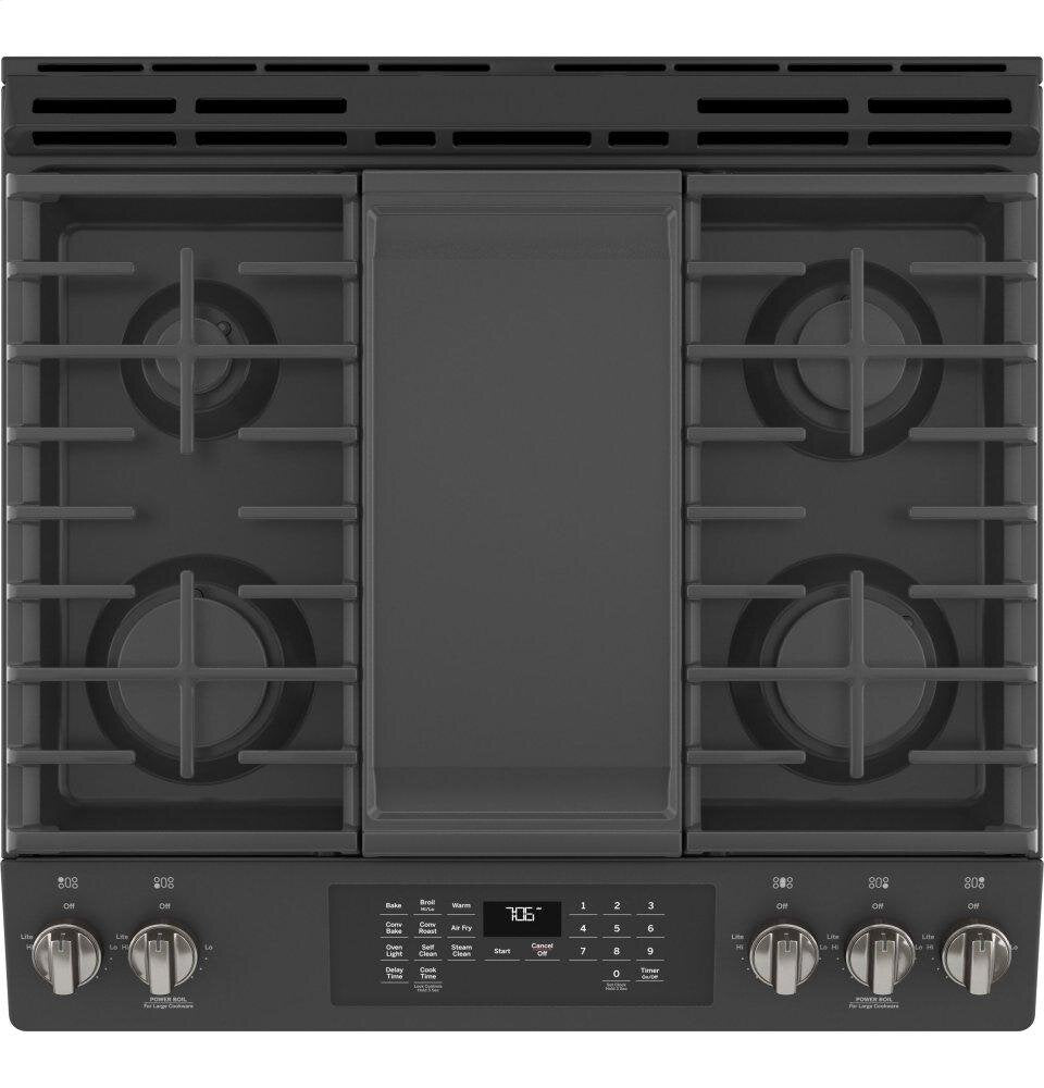 Ge Appliances JGS760FPDS Ge® 30" Slide-In Front-Control Convection Gas Range With No Preheat Air Fry