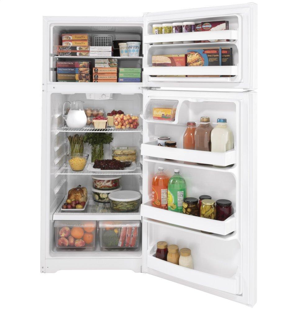 Ge Appliances GTS18DTNRWW Ge® 17.5 Cu. Ft. Top-Freezer Refrigerator