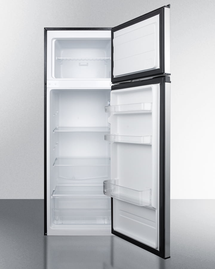 Summit CP972SS 22" Wide Refrigerator-Freezer