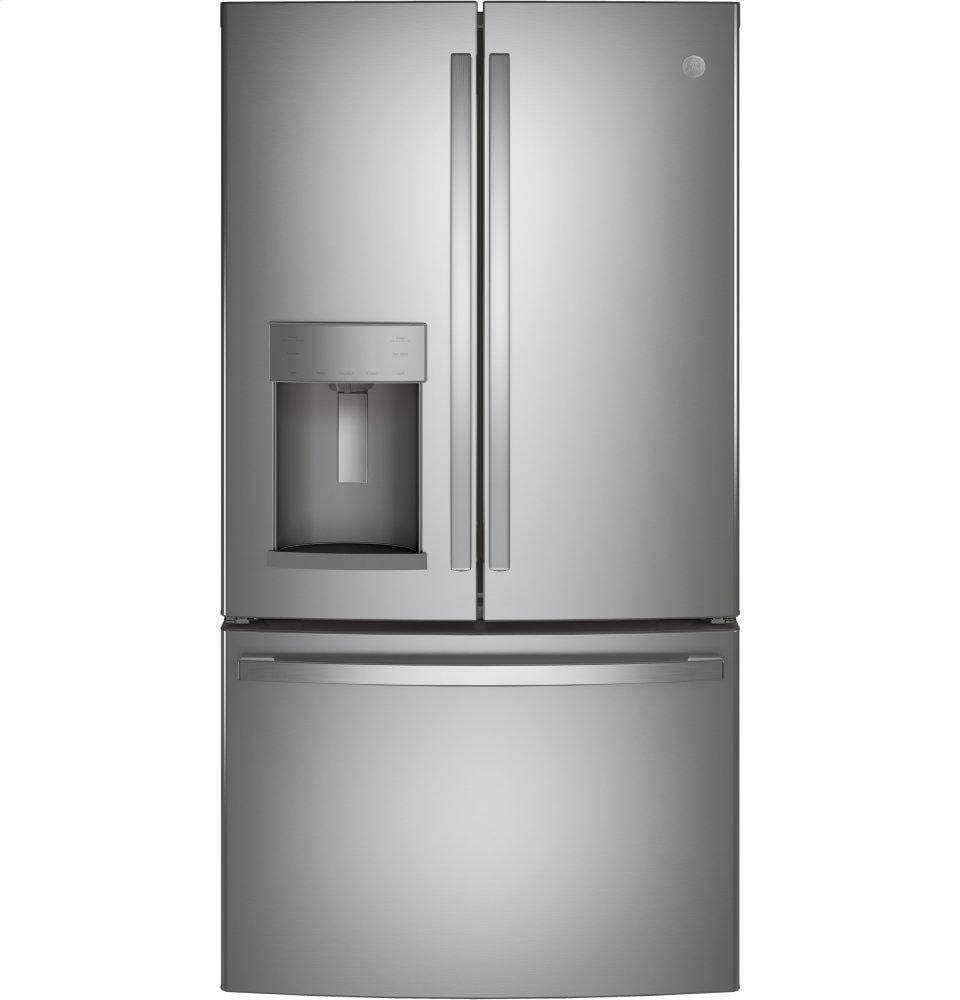 Ge Appliances GFE28GYNFS Ge® Energy Star® 27.7 Cu. Ft. Fingerprint Resistant French-Door Refrigerator