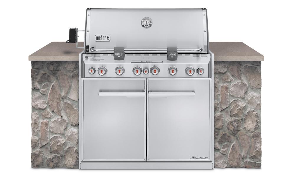 Weber 7360001 Summit® S-660&#8482; Lp Gas Grill - Stainless Steel